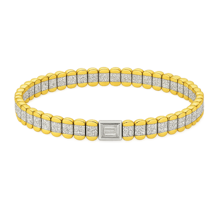 Imperial Radiance Diamond Bracelet for Men
