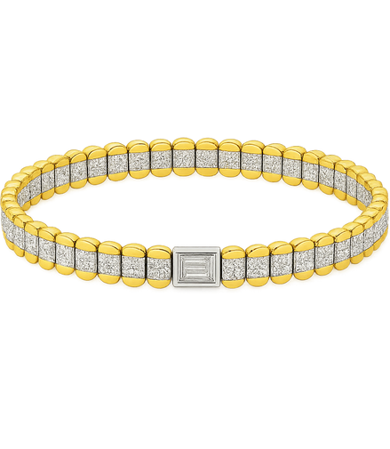 Imperial Radiance Diamond Bracelet for Men
