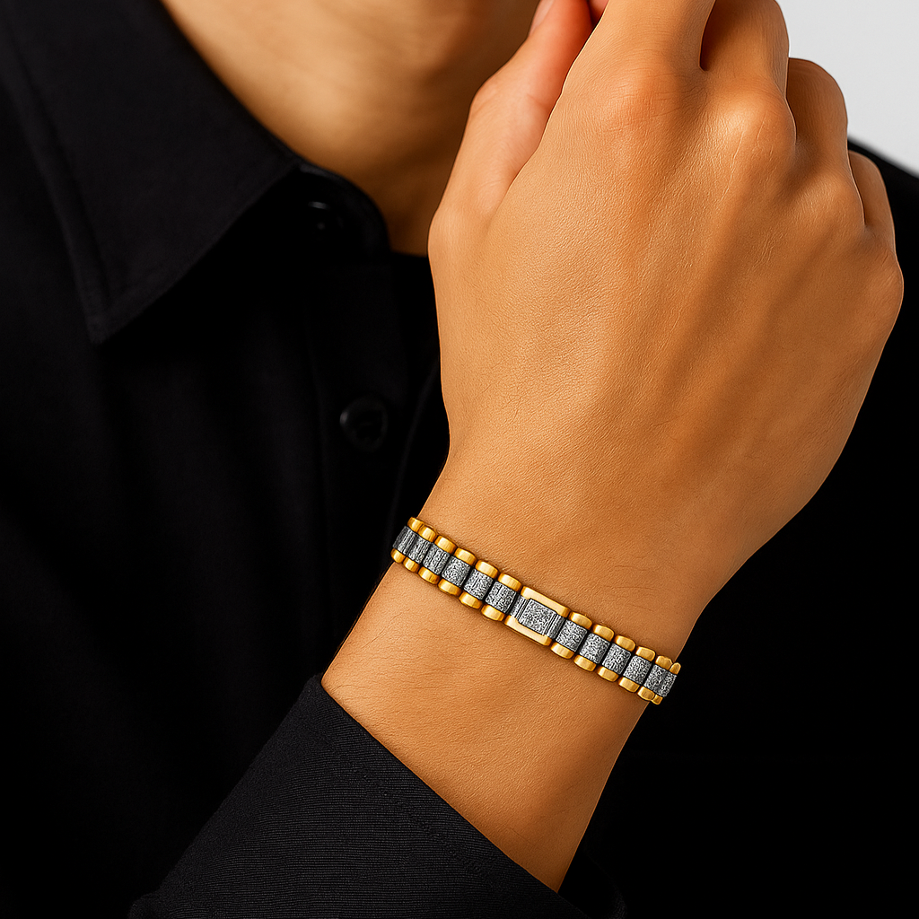 Imperial Radiance Diamond Bracelet for Men