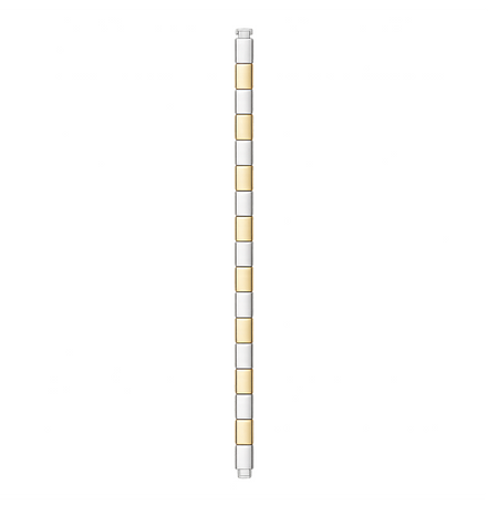 Sterlo Square Rose Gold Link Bracelet