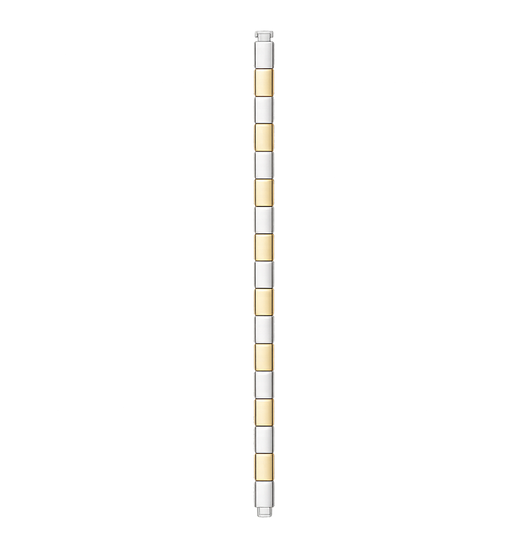 Sterlo Square Rose Gold Link Bracelet