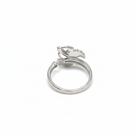 Green Butterfly Ring