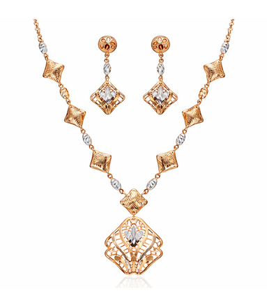 Aurora Geo Elegance Necklace Set
