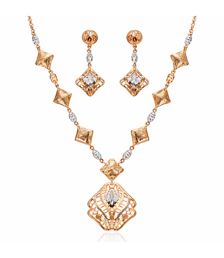 Aurora Geo Elegance Necklace Set