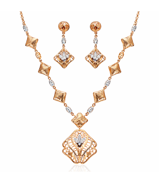 Aurora Geo Elegance Necklace Set